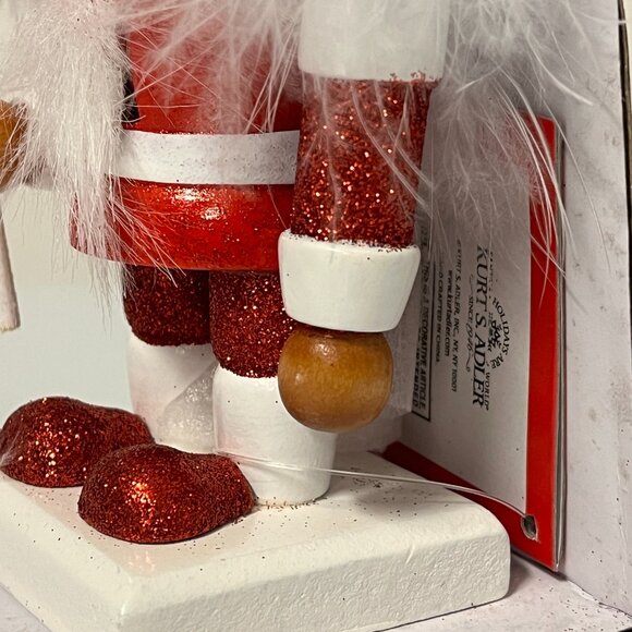 Kurt Adler Short Bucket Hat Soldier Wooden Hollywood Christmas Nutcracker 7 1/2" - Picture 10 of 13